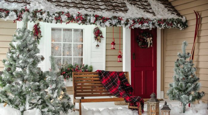 De que forma ornamentar el jardín en estas navidades